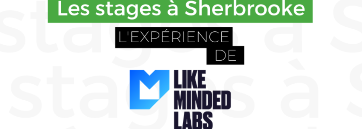 Les stages à Sherbrooke - Chez Like Minded Labs