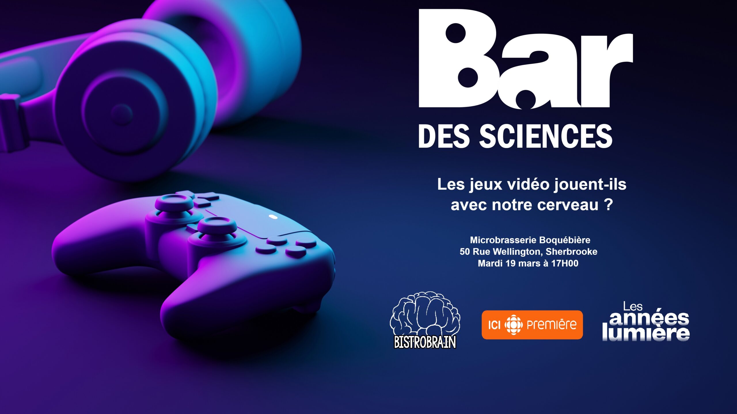 Bar des sciences - Semaine sherbrookoise du jeu vidéo