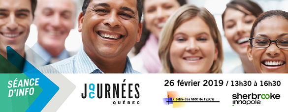 Séance d'info Journées Québec 2019