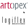 Artopex + Logiflex logos