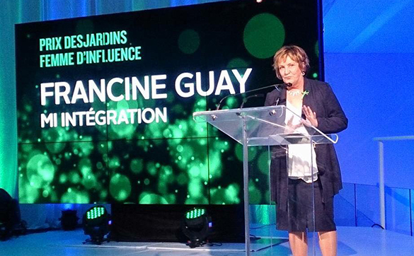 Francine Guay - Prix Desjardins Entrepreneurs 2016
